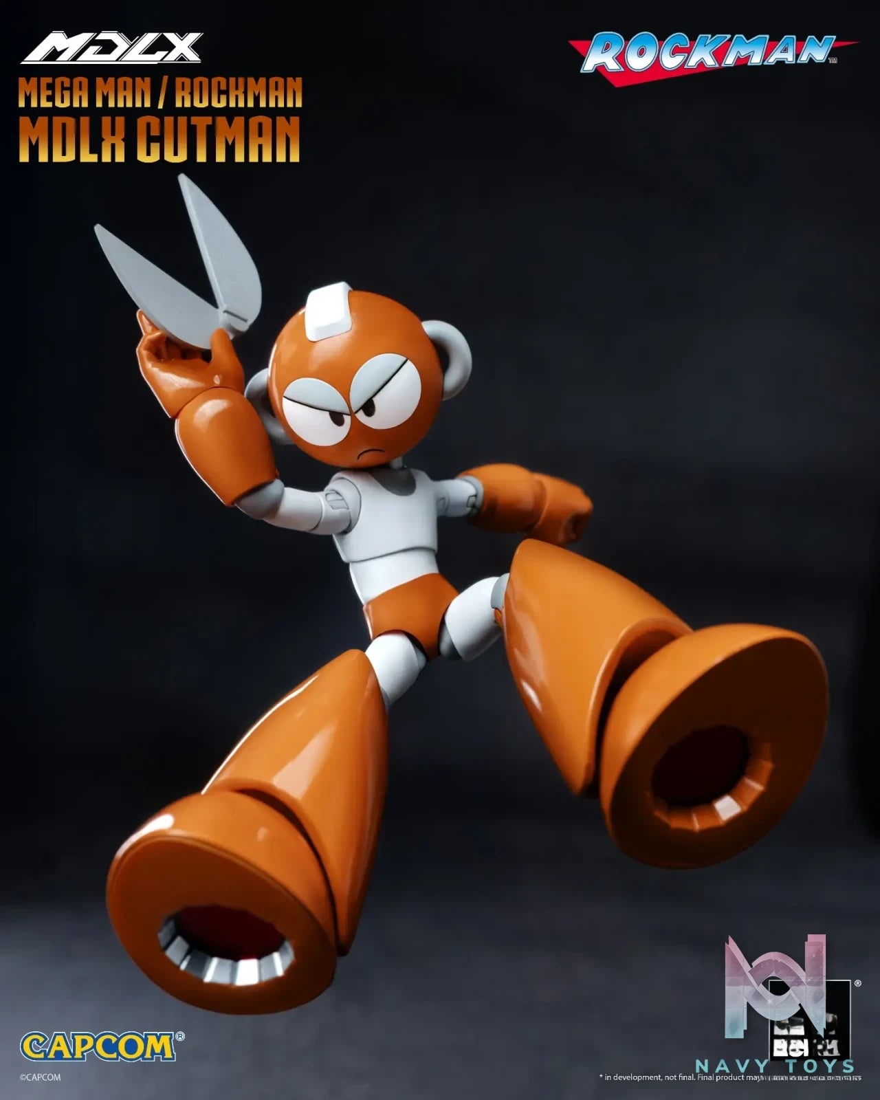Threezero – Rockman / Mega Man MDLX Cutman 3Z08370A0 (Licensed)