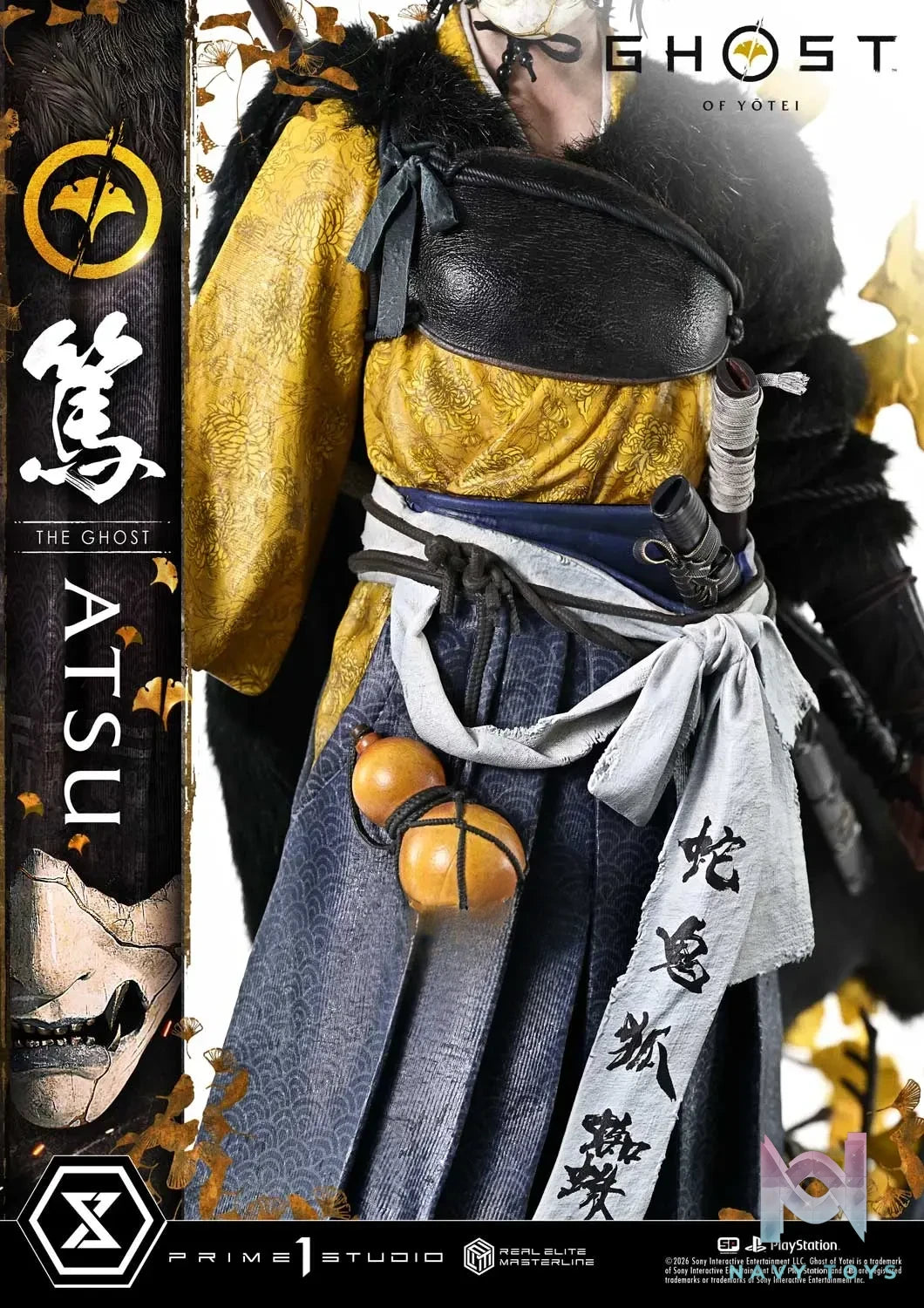 Prime 1 Studio – Real Elite Masterline Ghost of Yotei Atsu 1/4 Statue REMGHOY-01 REMGHOY-01DX REMGHOY-01DXS (Licensed)