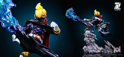 Treasure Bay Studio – One Piece Straw Hat Pirates Germa 66 Sanji & Invisible Black Sanji
