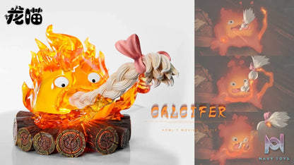 Long Miao Studio – Howl’s Moving Castle Calcifer eating hair