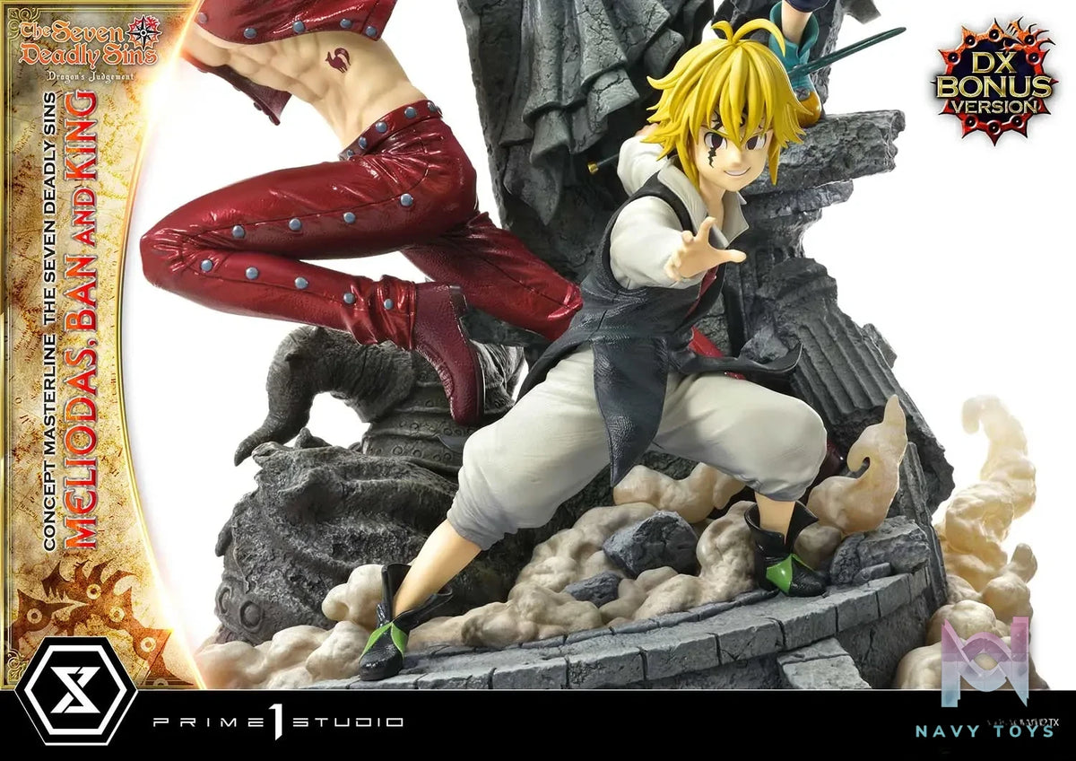 Prime 1 Studio – Concept Masterline The Seven Deadly Sins Meliodas, Ban and King CMNTZ-01 CMNTZ-01DXS (Licensed)