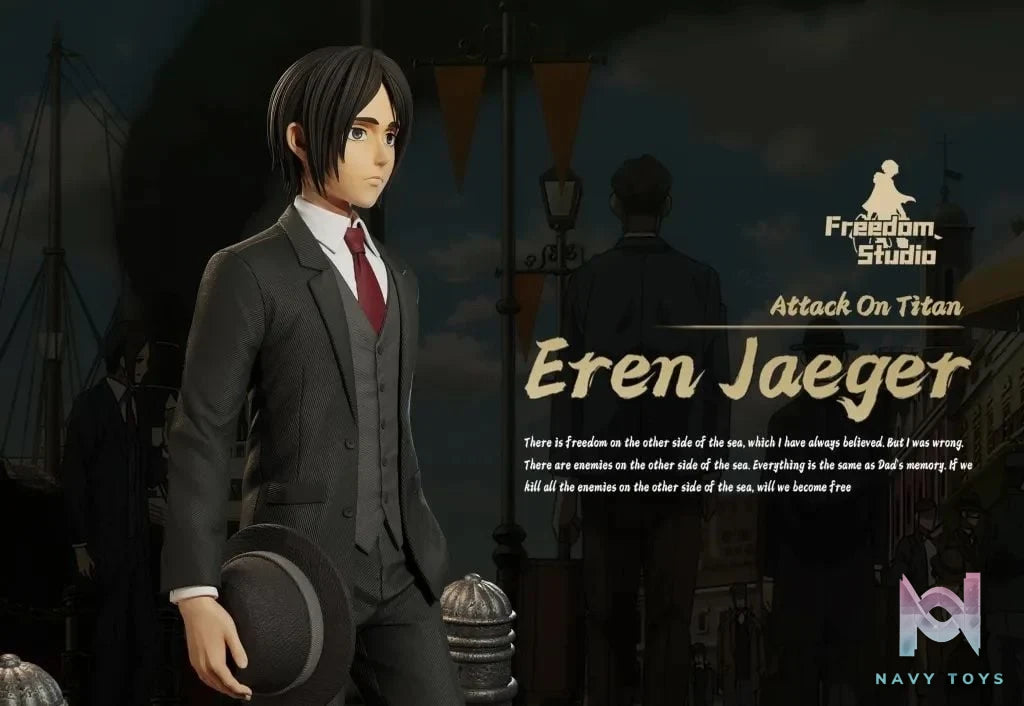 Eren Yeager - Attack On Titan - Freedom Studios resin statue freedom studio anime figure