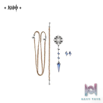 miHoyo – Genshin Impact Frost and Flame series Brooch Set Accessories (Licensed)