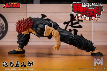 Storm TOYS – Baki the Grappler Yujiro Hanma Action Figure BHSA02 (Licensed)