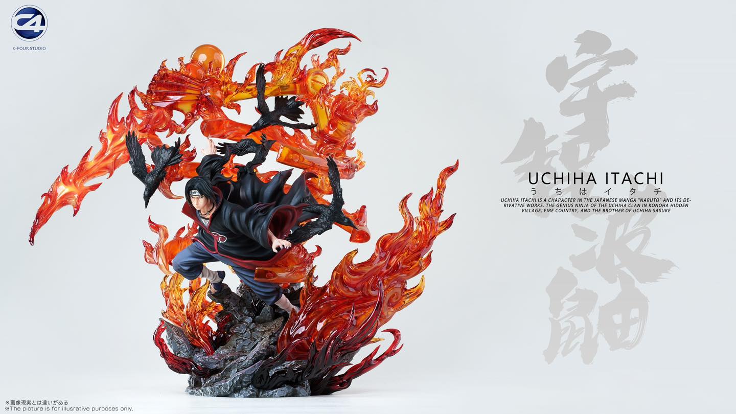 Uchiha Itachi - Naruto - C4 Studio resin statue c4 studio anime figure