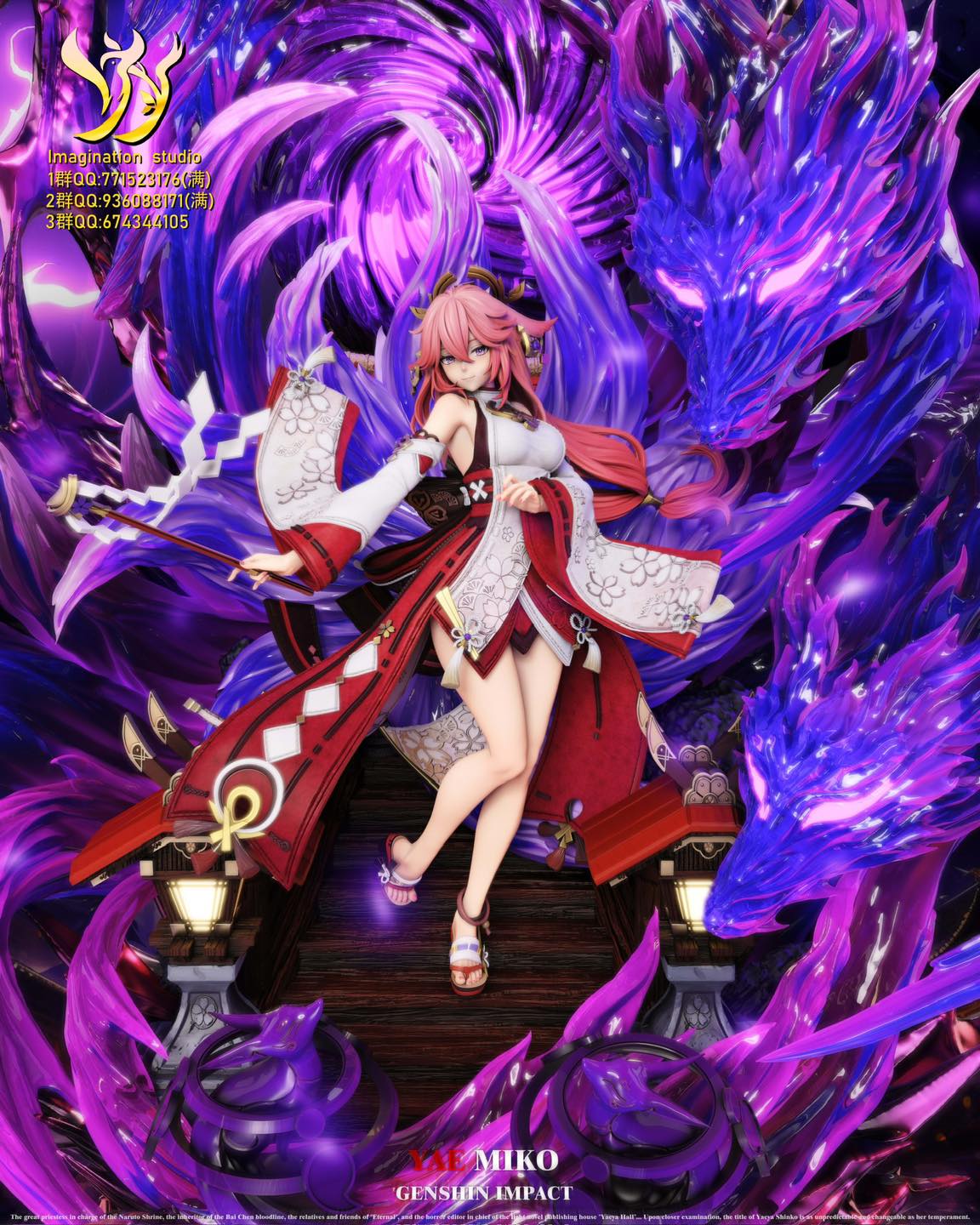 Yae Miko - Genshin Impact - Imagination Studio resin statue Imagination Studio anime figure