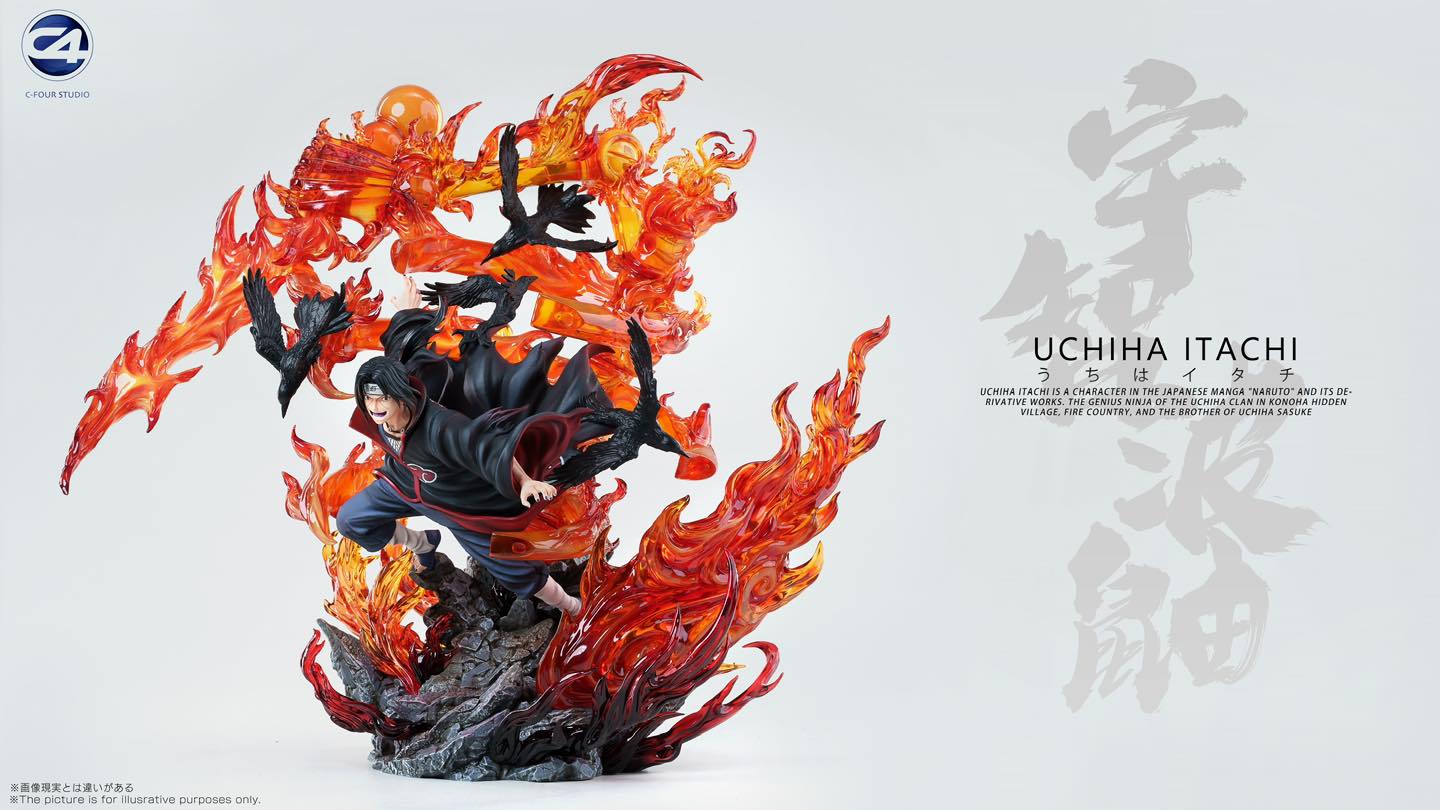 Uchiha Itachi - Naruto - C4 Studio resin statue c4 studio anime figure