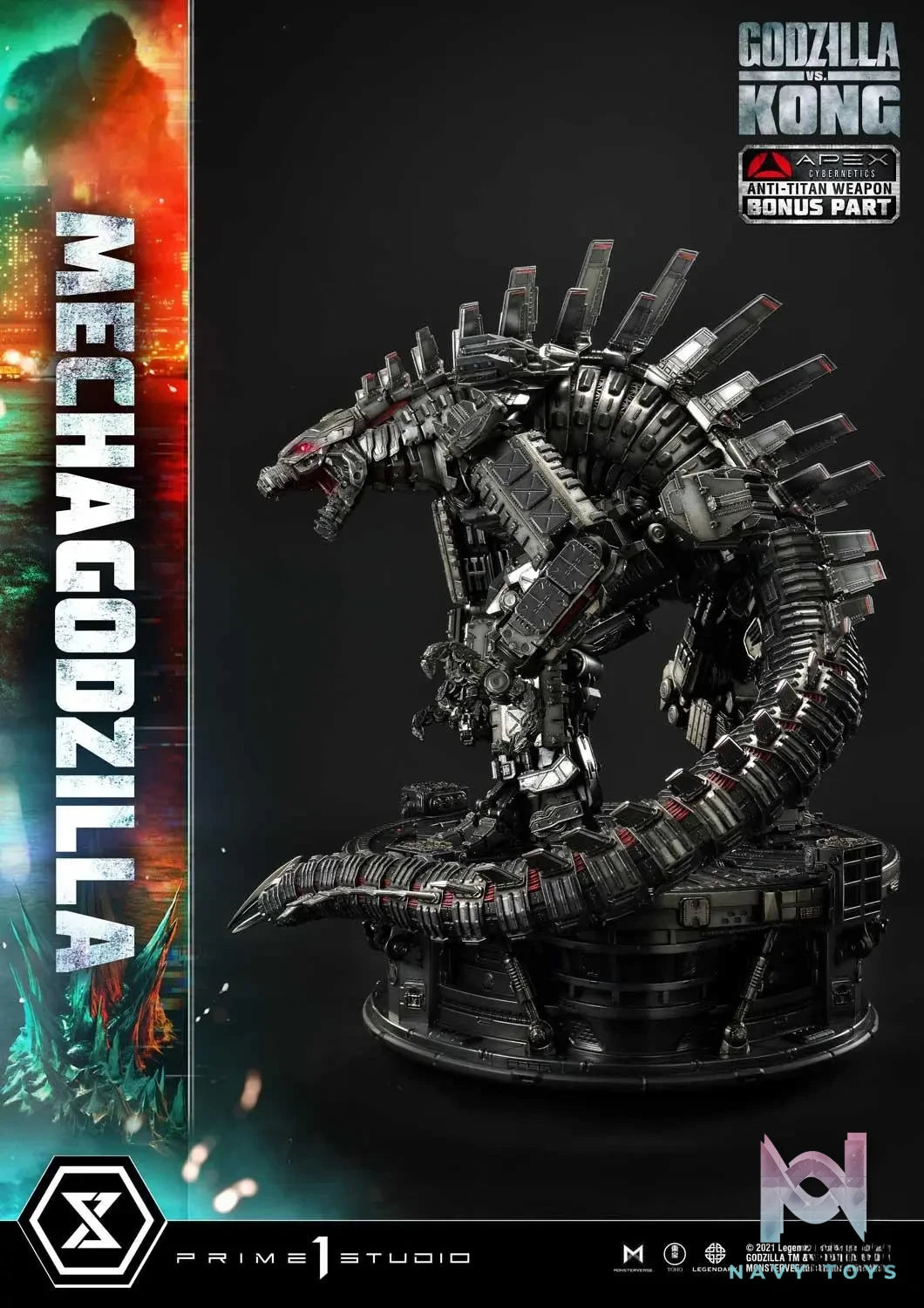 Prime 1 Studio – Ultimate Diorama Masterline Godzilla vs Kong Mechagodzilla UDMGVK-06 UDMGVK-06S (Licensed)