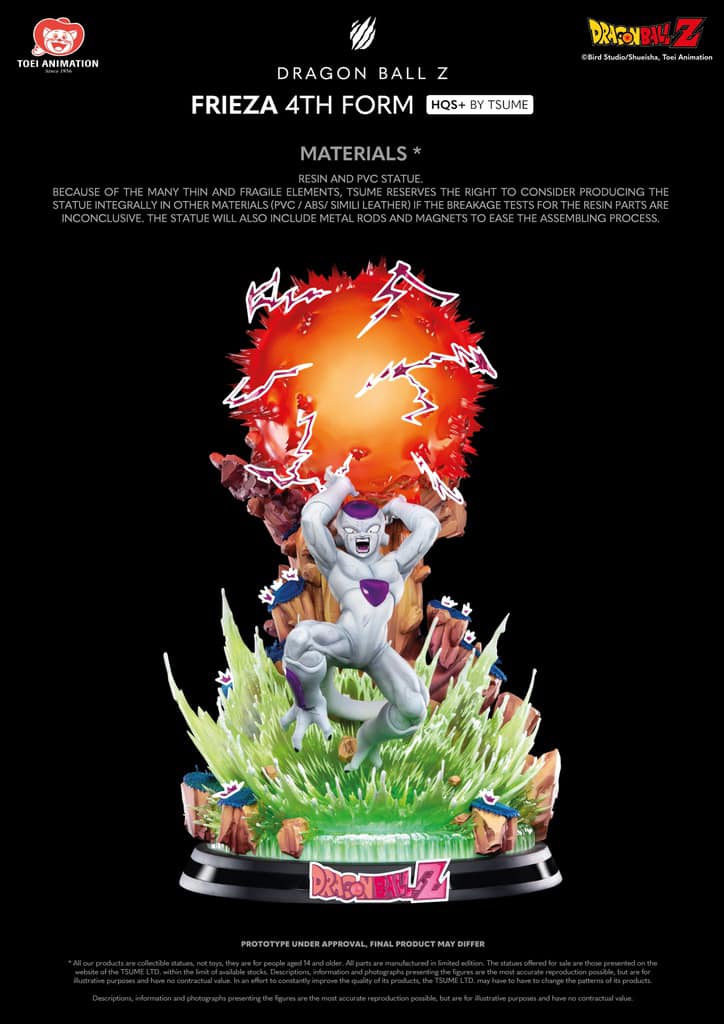 Frieza 4th Form - Dragon Ball - Tsume Art resin statue Tsume Studio anime figure