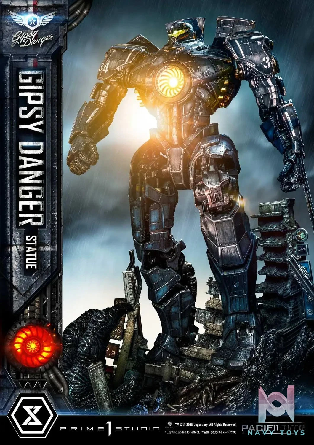 Prime 1 Studio – Ultimate Diorama Masterline Pacific Rim Gipsy Danger UDMPACRIM-01 UDMPACRIM-01DX (Licensed)