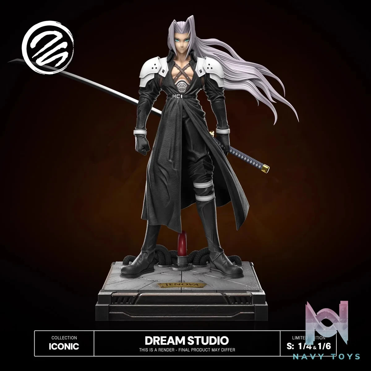 Sephiroth resin statue Dream Studio anime figure