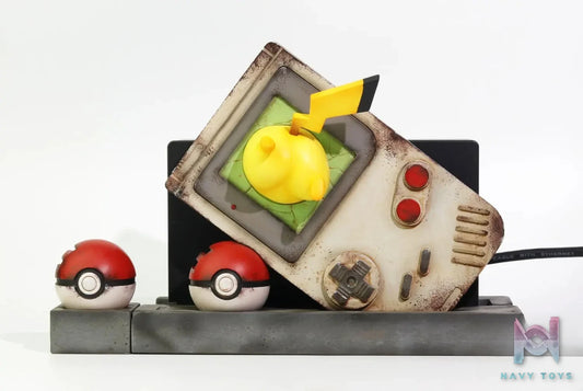 PNJTOYS – Pokémon Switch Accessories Game Console Base Stand Pikachu Gameboy Home Display Ornaments