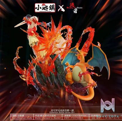 Pokemon Studio – Pokemon Charizard VS Torchic