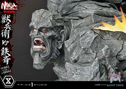 Prime 1 Studio – Ultimate Premium Masterline Ninja Scroll Jube versus Tessai UPMNS-01 UPMNS-01DX UPMNS-01DXS (Licensed)