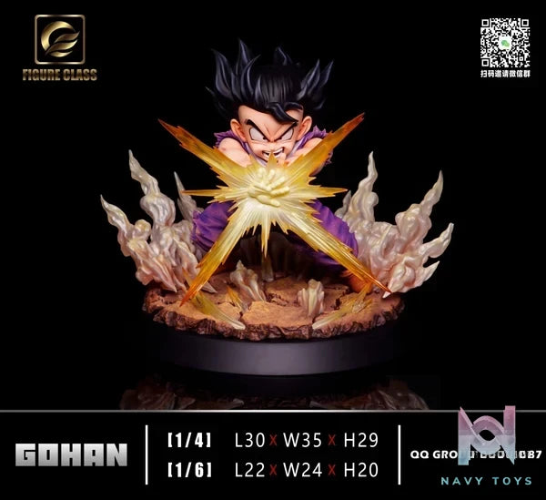 FIGURE CLASS Studio - Dragon Ball Special Beam Cannon Gohan resin statue Navy Toys anime figure