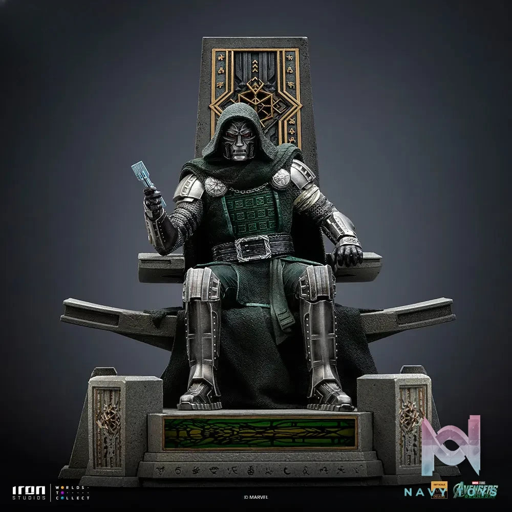Iron Studio – Doctor Doom on Throne – Avengers: Doomsday – Art Scale 1/10 Statue MARCAS141126-10 (Licensed)