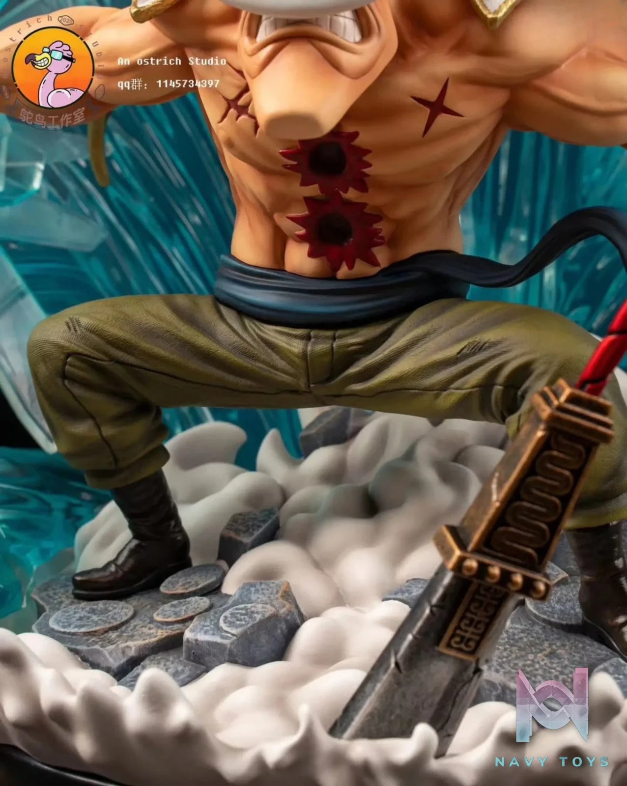 An Ostrich Studio – One Piece Whitebeard – Edward Newgate