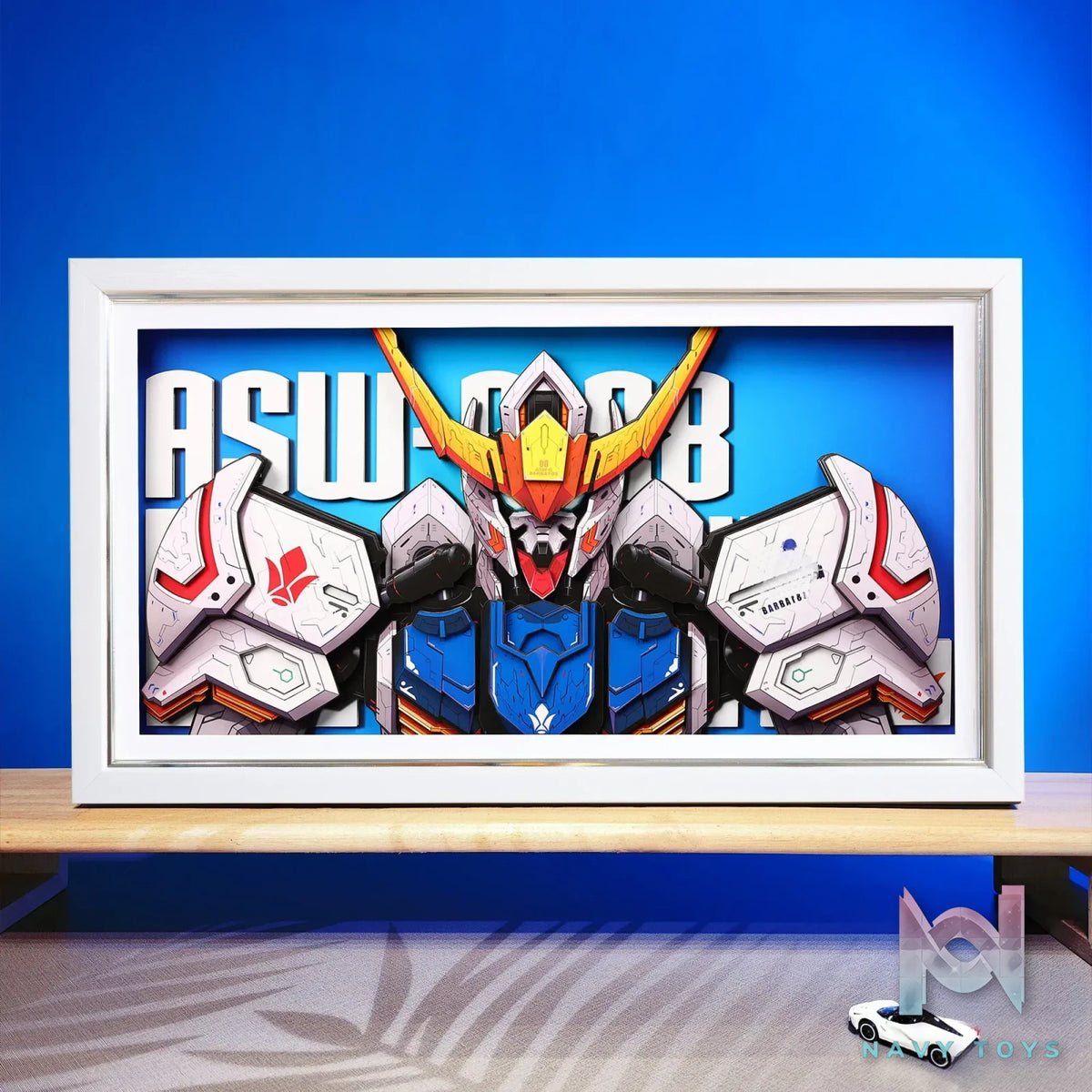 Yu Zhi Jiang Studio – Gundam Barbatos 3D Decorative Painting Gundam