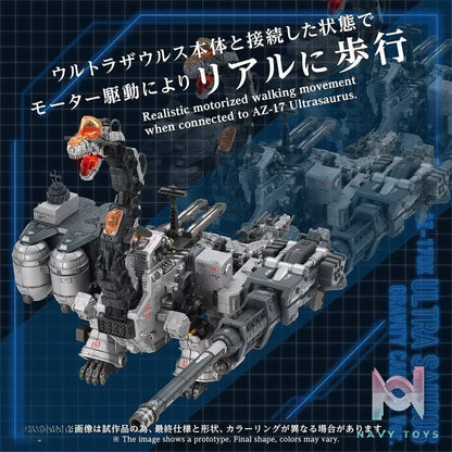 TAKARA TOMY – AZ-17DX ULTRA SAURUS GRAVITY CANNON Ver. ULTRA SAURUS TYPE 1/72 SCALE (Licensed)
