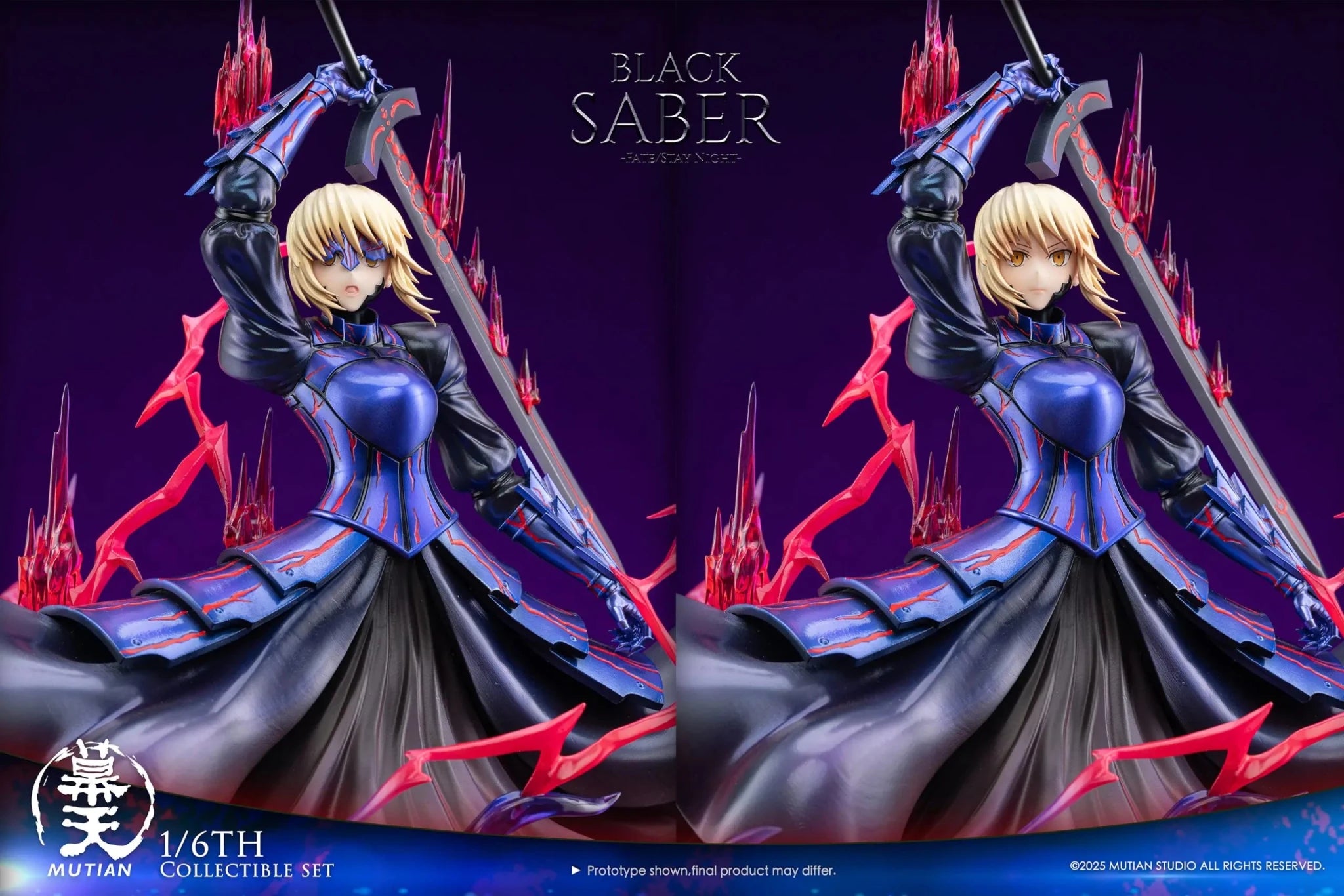 Mu Tian Studio - Fate/stay night Heaven's Feel Saber Alter resin statue Navy Toys anime figure