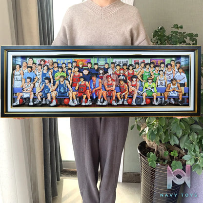 KALA HOME Studio – Slam Dunk Multiple Characters #07 3D Decorative Painting Slam Dunk