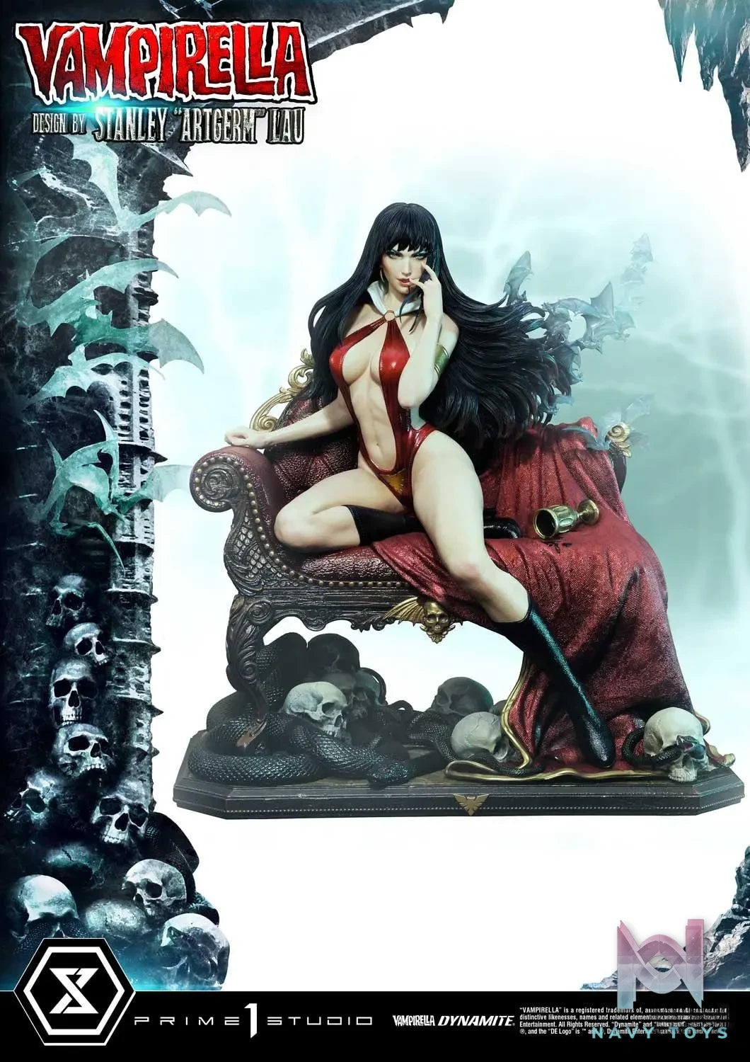 Prime 1 Studio – Museum Masterline Vampirella Vampirella (Concept by Stanley Artgerm Lau) MMVP-01 MMVP-01S (Licensed)