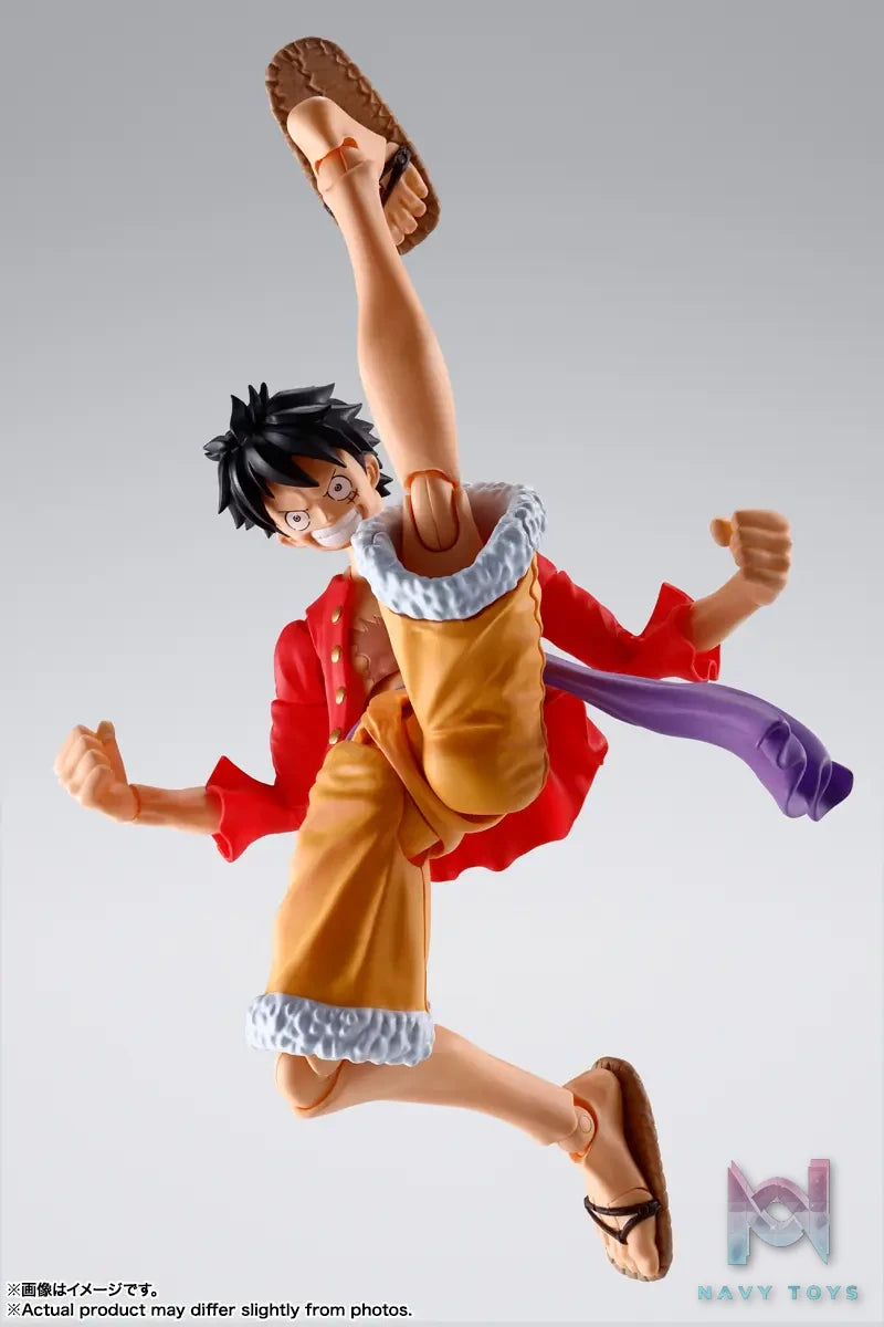 BANDAI SPIRITS – S.H.Figuarts Monkey D. Luffy Onigashima Raid ONE PIECE (Licensed)