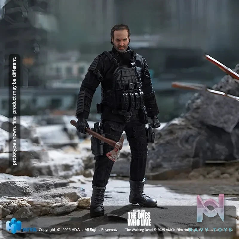 HIYA Toys – The Walking Dead Rick Action Figure ESW0318 (Licensed)