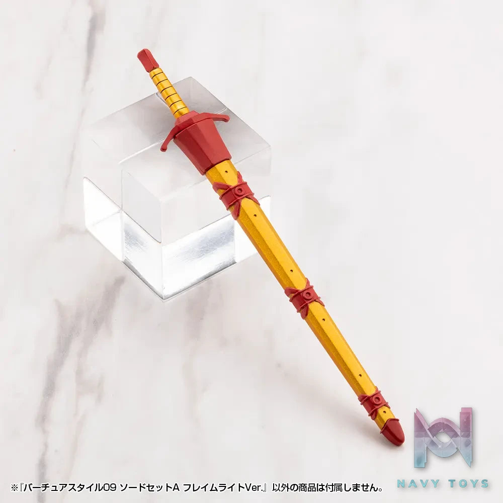 Kotobukiya – M.S.G Modeling Support Goods Virtuous Style09 X Style10 Sword Set A X B Flamerite Ver. (Licensed)