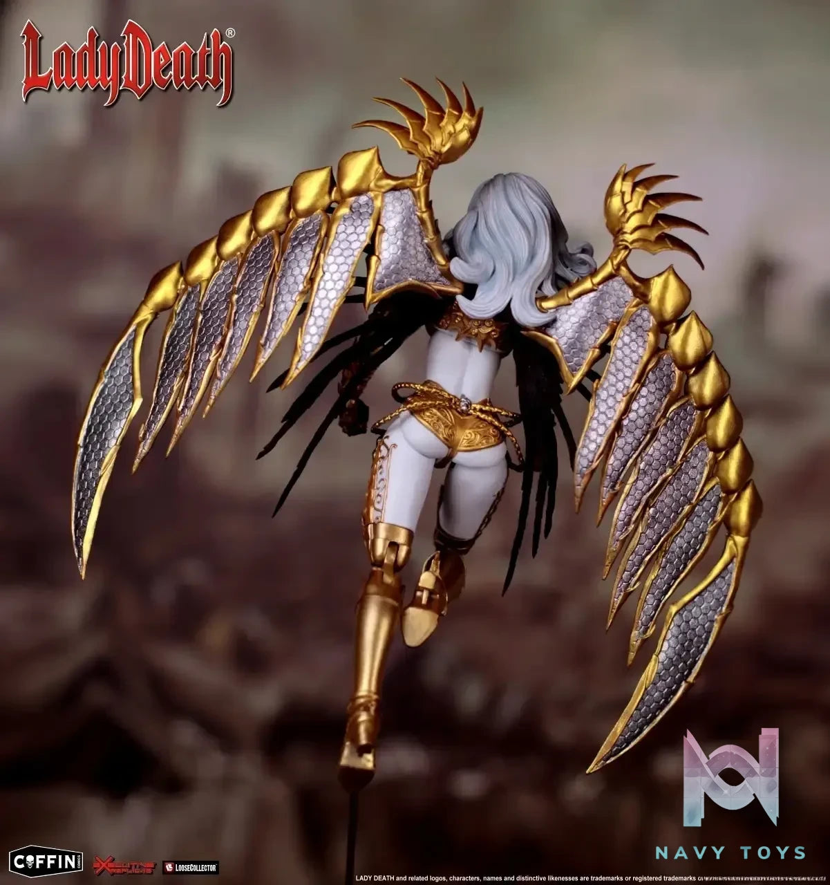 Executive Replicas – Coffin Comics Wargoth & Lady Death Model ERLCWGCC01 ERLCLDGCC02 (Licensed)