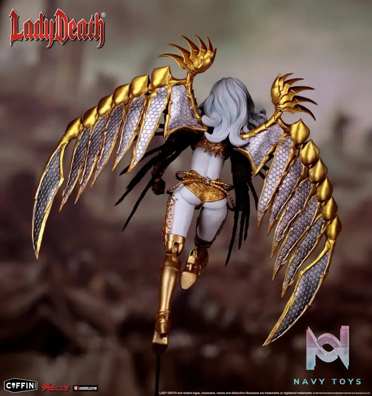 Executive Replicas – Coffin Comics Wargoth & Lady Death Model ERLCWGCC01 ERLCLDGCC02 (Licensed)