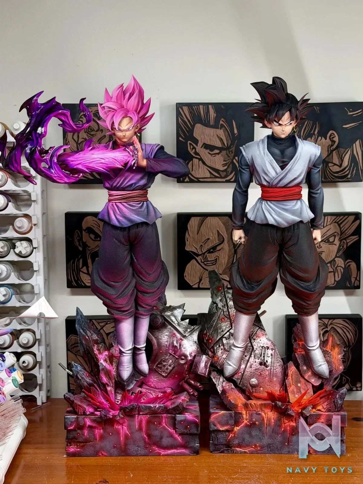 Goku Black - Dragon Ball - FXW Studio resin statue Navy Toys anime figure