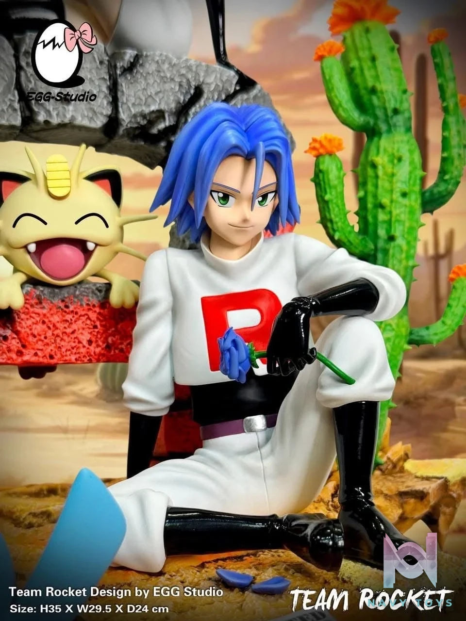 Team Rocket - Pokemon - EGG Studio resin statue egg studio anime figure