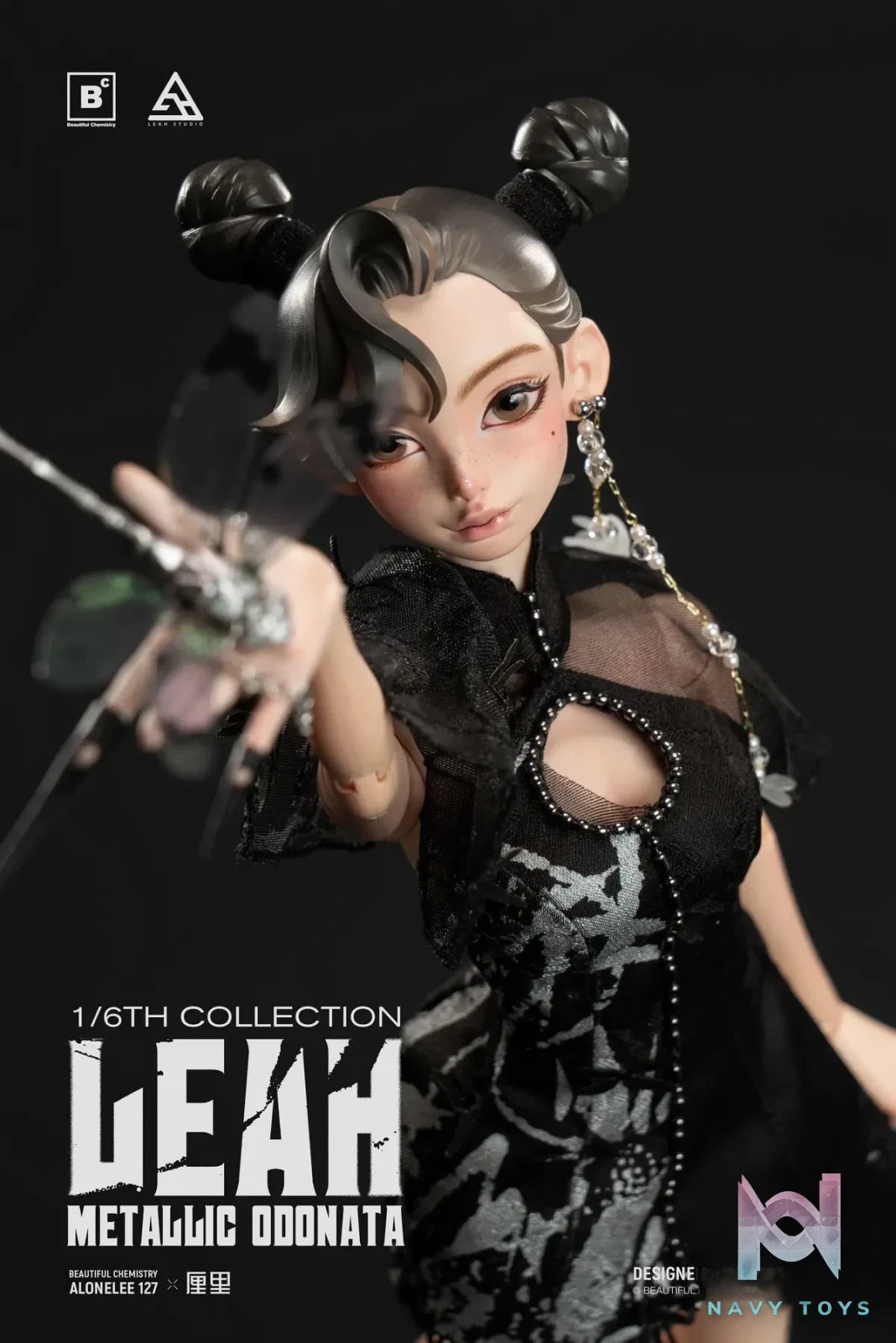 Beautiful Chemistry – 1/6 Leah Metallic Odonata Action Figure BC202521 (Licensed)