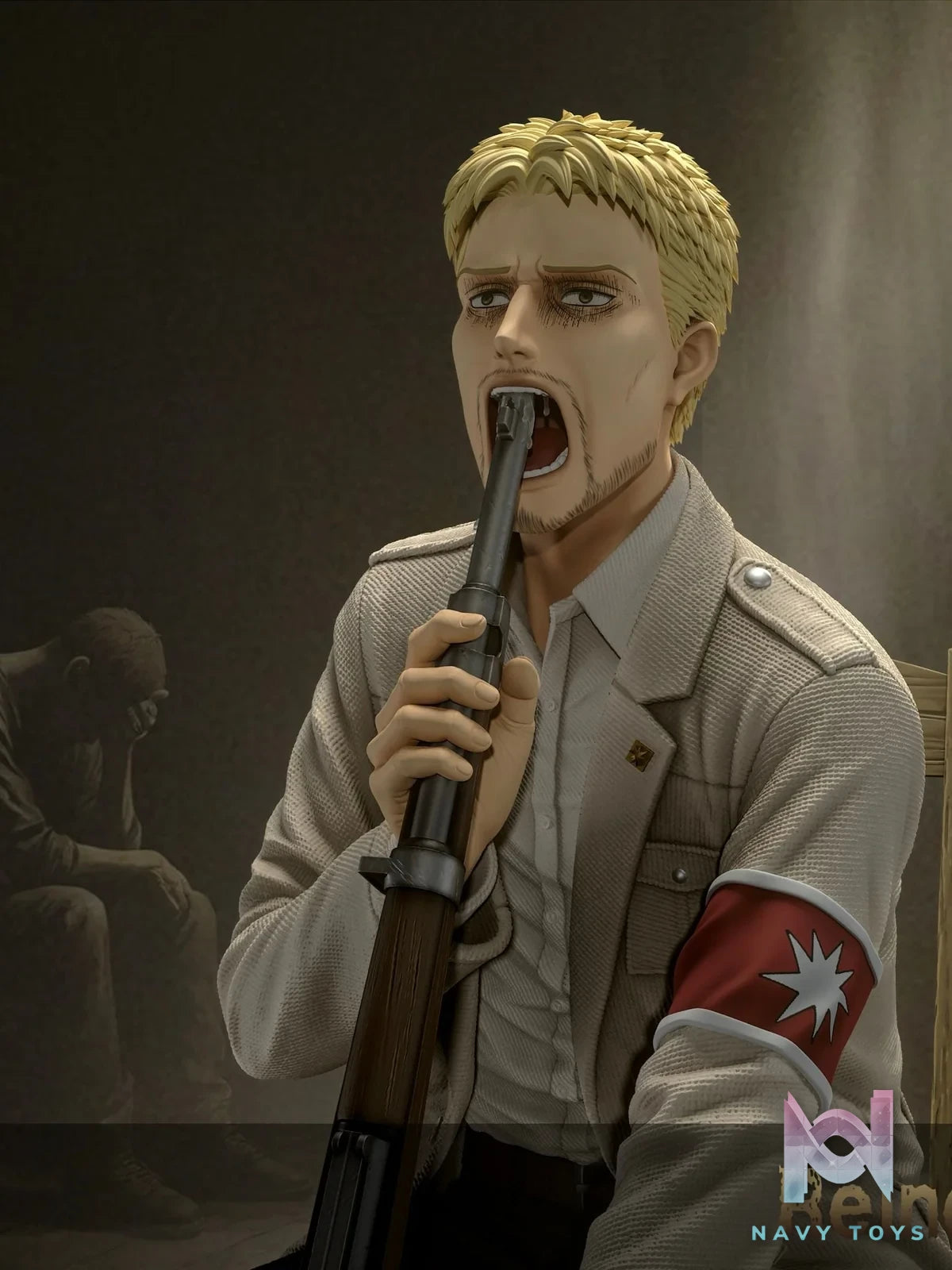 Reiner Braun Dispairing - Attack On Titan - Model Power Studio resin statue Model Power Studio anime figure