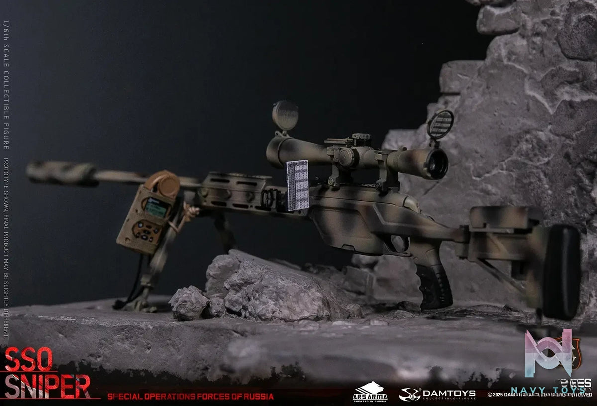 DAMTOYS – 1/6 Scale Russian Federation SSO Special Forces Sniper Item No. 78108 (Licensed)