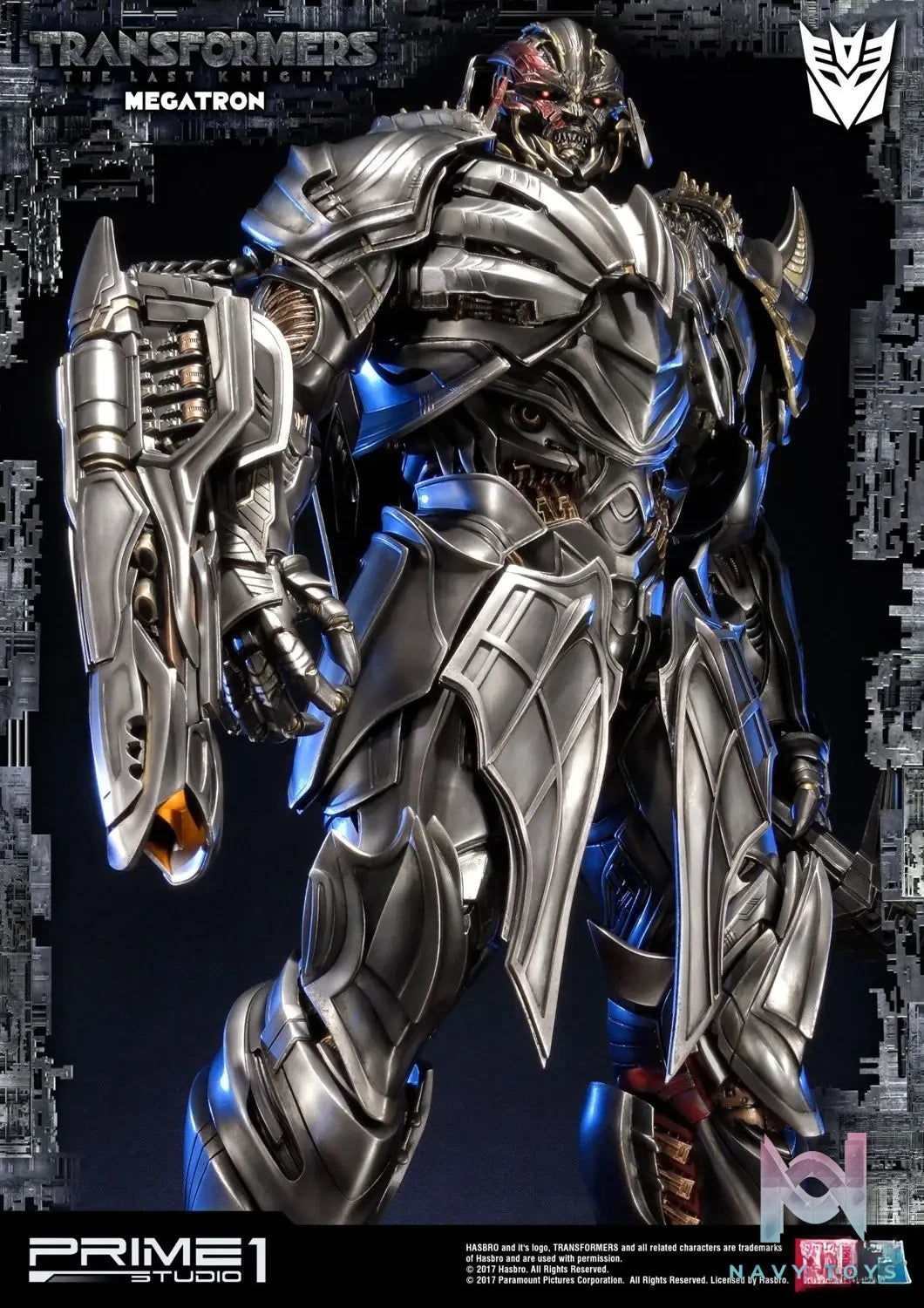 Prime 1 Studio – Museum Masterline Transformers: The Last Knight (Film) Megatron MMTFM-17 MMTFM-17EX(Licensed)