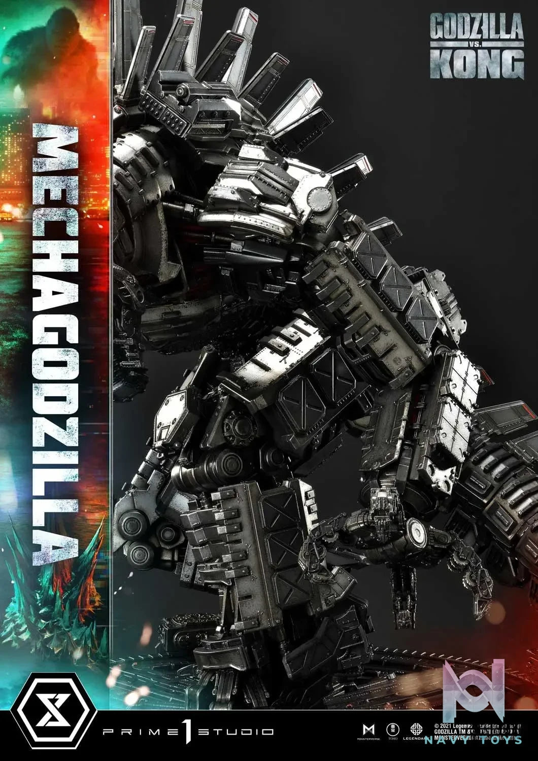 Prime 1 Studio – Ultimate Diorama Masterline Godzilla vs Kong Mechagodzilla UDMGVK-06 UDMGVK-06S (Licensed)