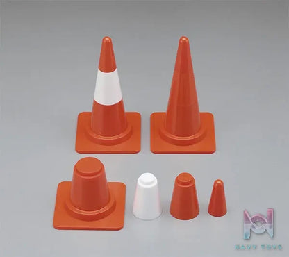 Hasegawa – 1/12 Posable Figure Accessory Parts – Safety Machines at Construction Sites Plastic Model (Licensed)