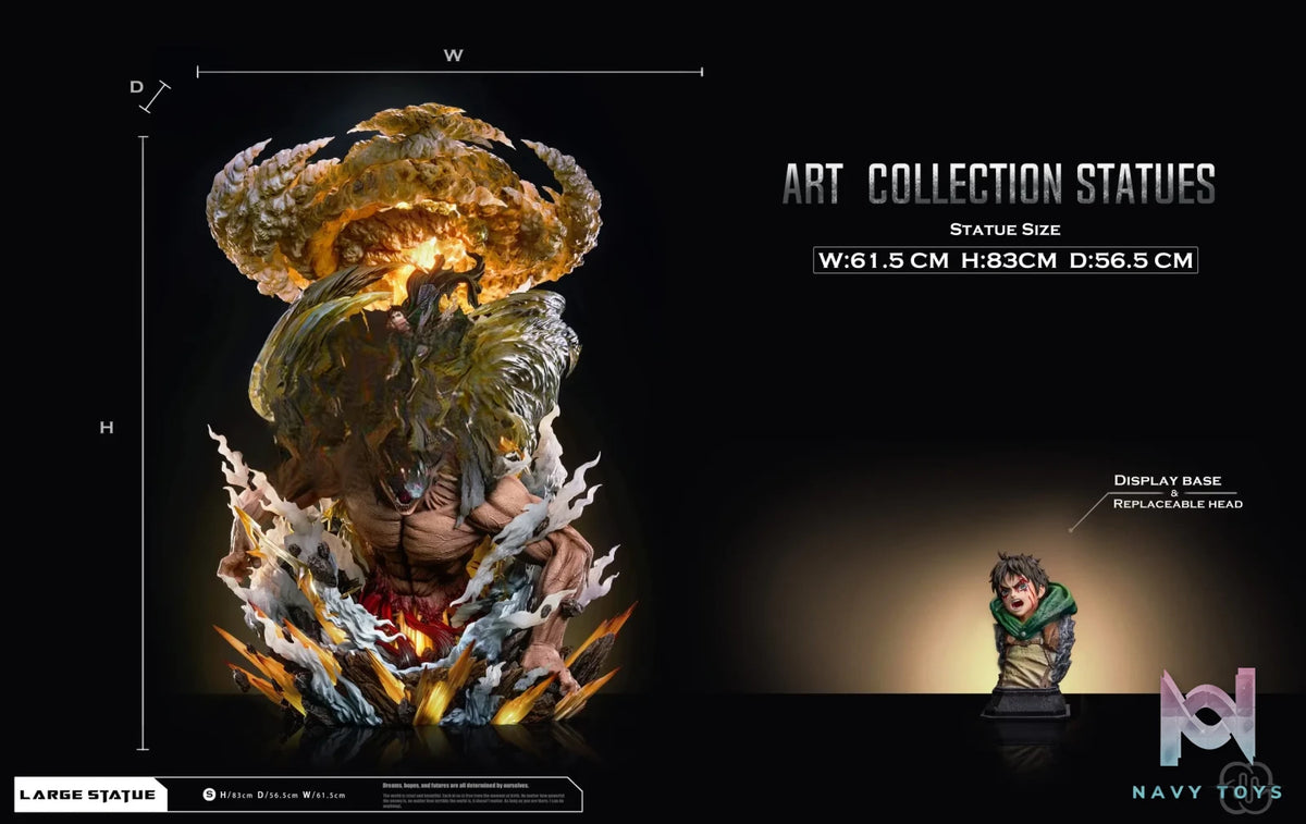 Hertz Studio – Eren Jaeger Teenager Attack On Titan