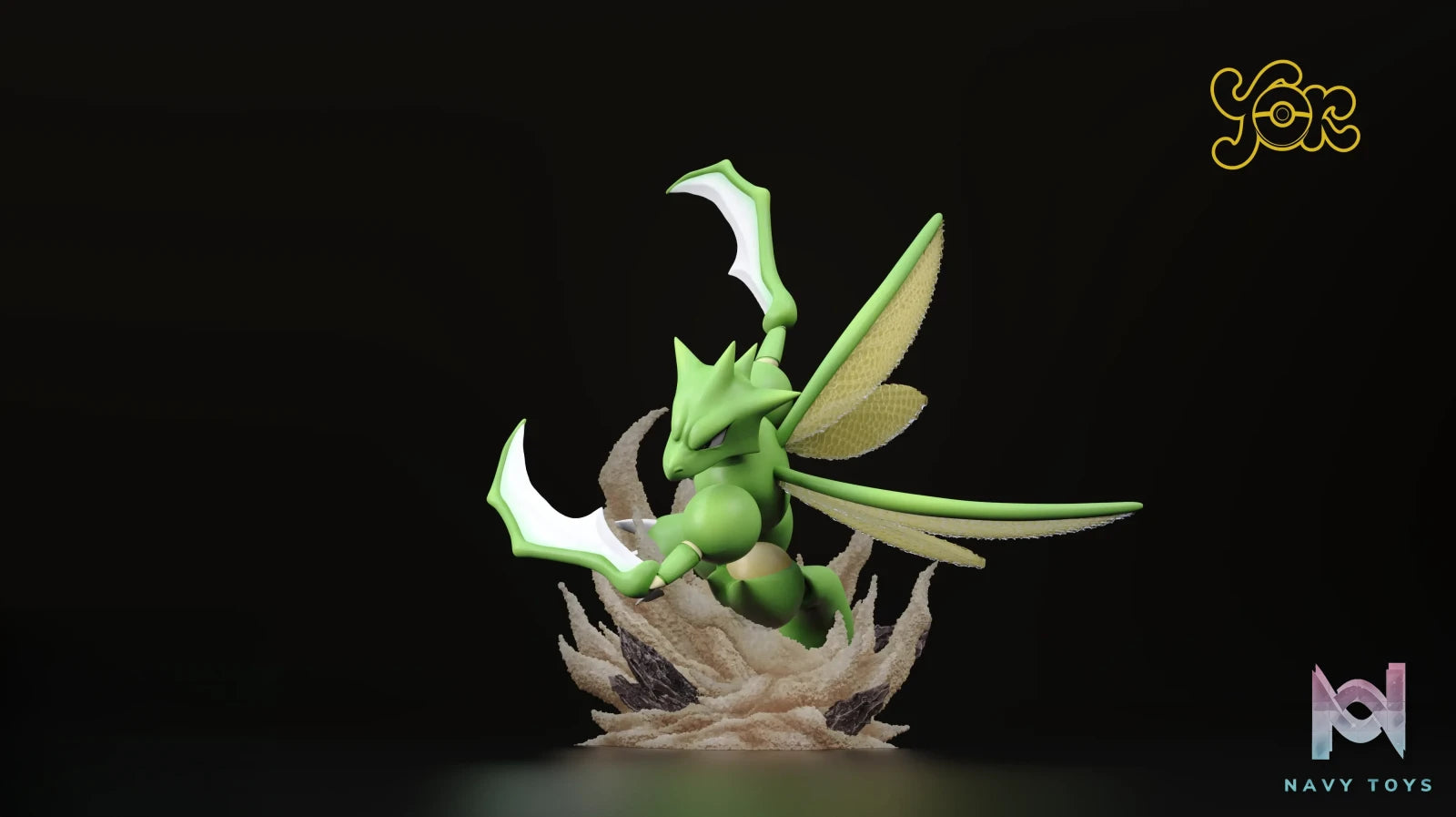 YOR Studio – Scyther Pokémon