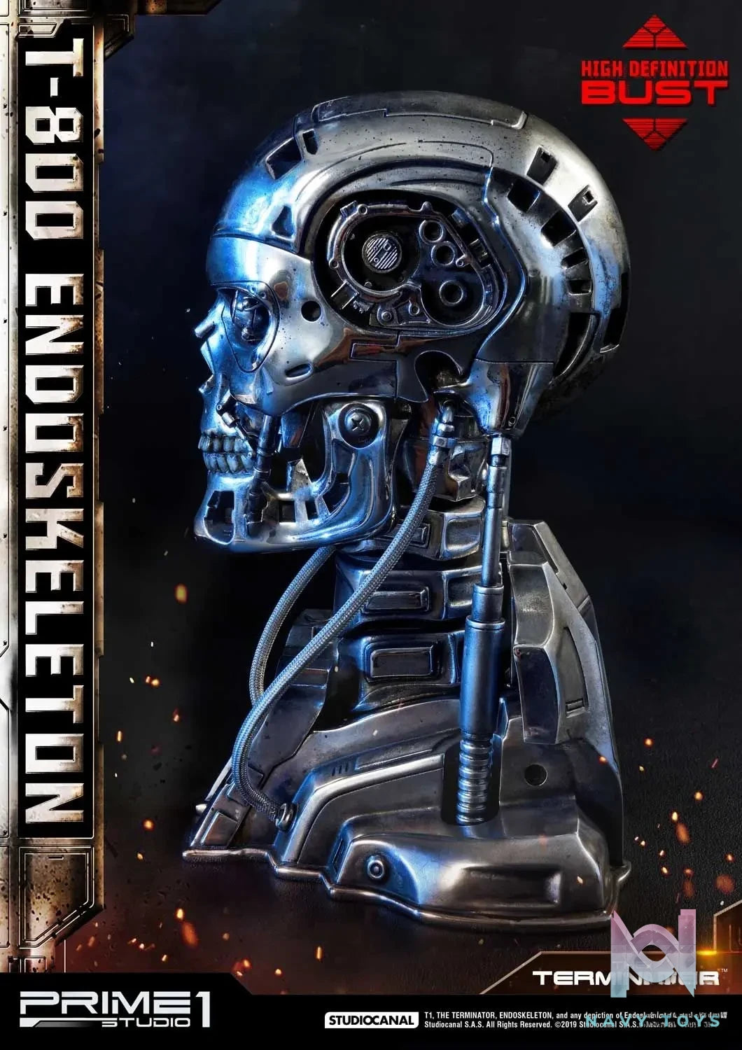 Prime 1 Studio – High Definition Bust The Terminator (Film) T-800 Endoskeleton Head HDBT1-01 (Licensed)