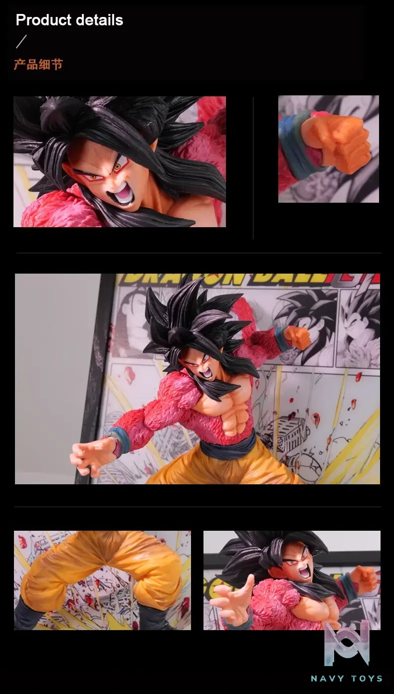 Time tree Studio – Dragon Ball Son Goku & Gotenks Decorative 3D Stereoscopic Painting