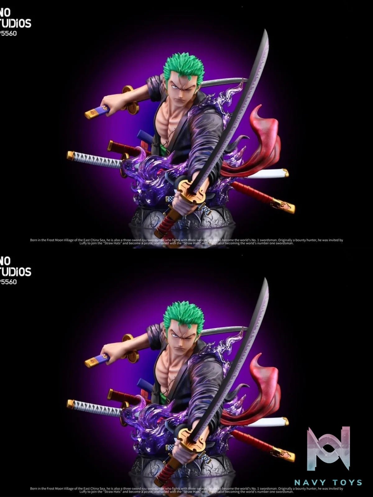 Bust Zoro - One Piece - Uno Studio resin statue UNO studio anime figure