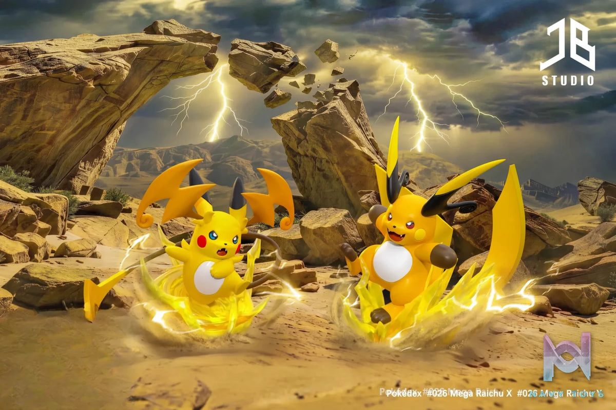 JB Studio – Mega Raichu X x Mega Raichu Y Pokémon