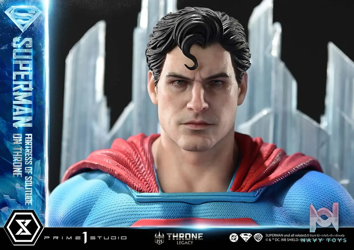 Prime 1 Studio – Superman (Comics) Superman Fortress of Solitude on Throne (Design by Gabriele Dell’Otto) TLCDC-08 TLCDC-08UT TLCDC-08UTS (Licensed)