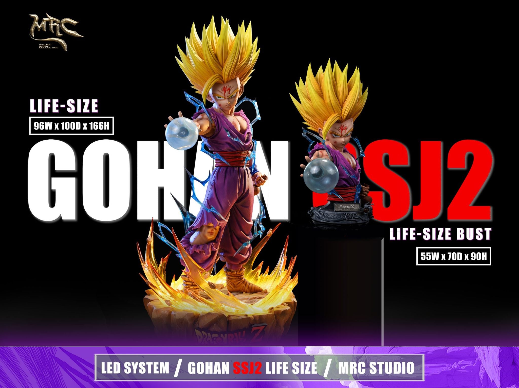 MRC Studio – Gohan 1/1 resin statue MRC Studio anime figure
