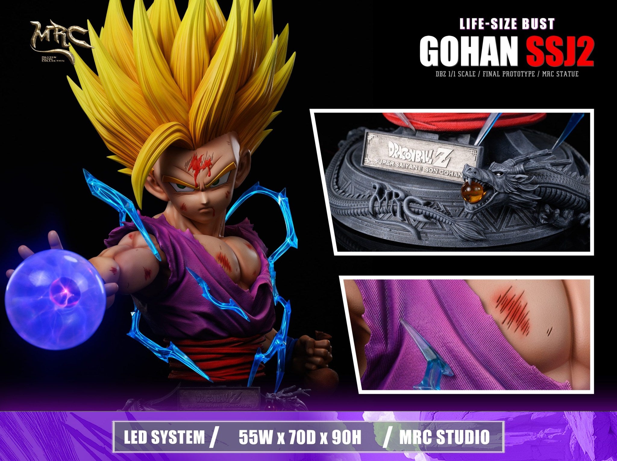 MRC Studio – Gohan 1/1 resin statue MRC Studio anime figure