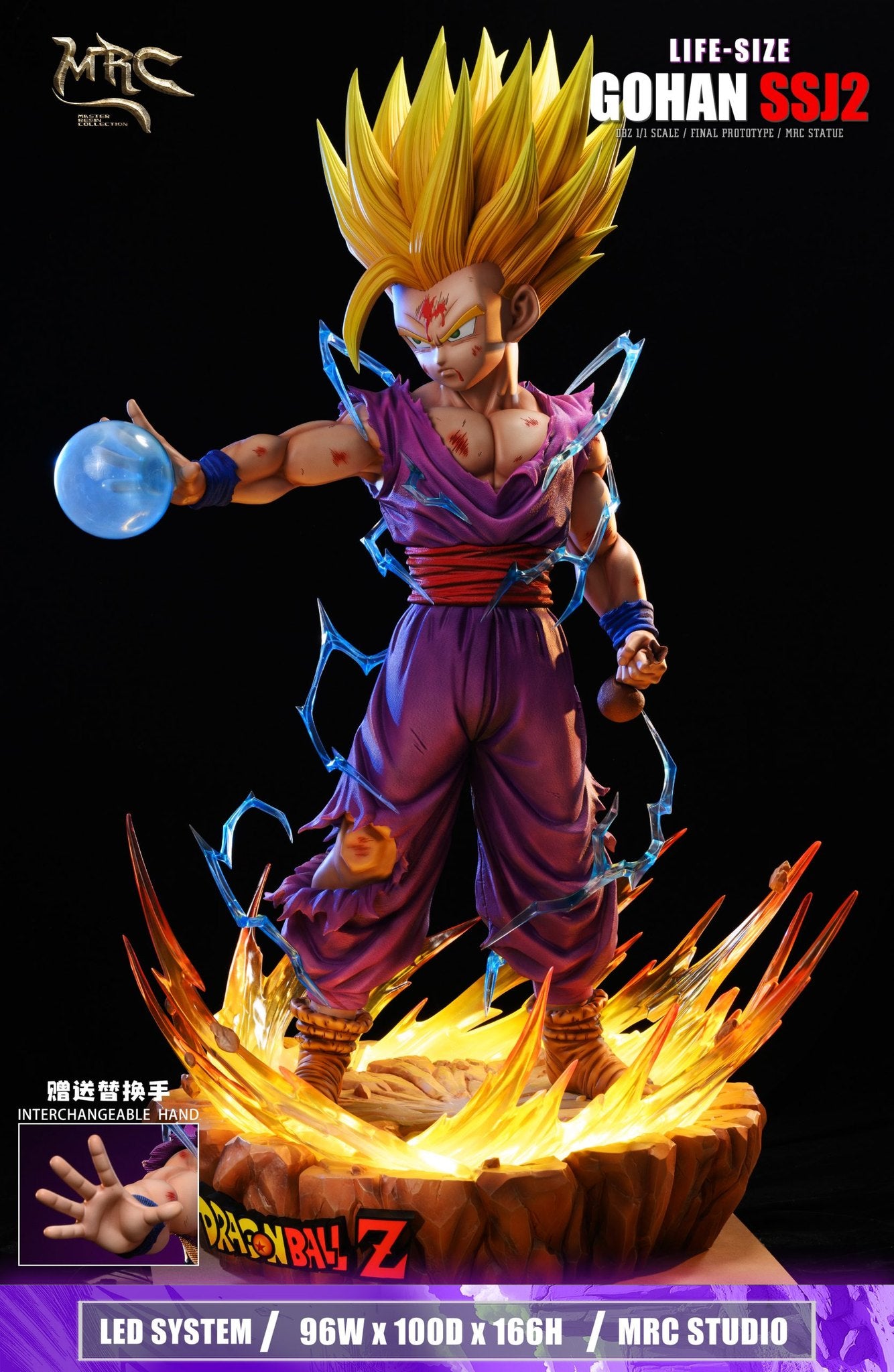 MRC Studio – Gohan 1/1 resin statue MRC Studio anime figure