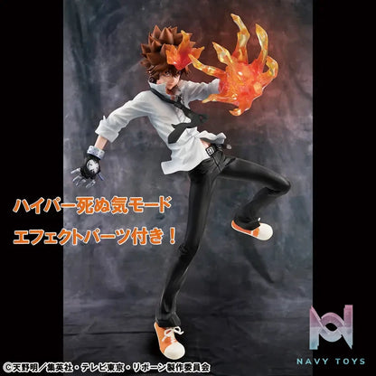 MegaHouse – G.E.M. Series Reborn! Tsunayoshi Sawada & Kyoya Hibari & Reborn Set Complete Figure (Licensed)